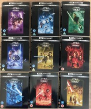 Star Wars Skywalker Saga Slipcovers for 4K ULTRA HD (NO DISCS OR CASE)