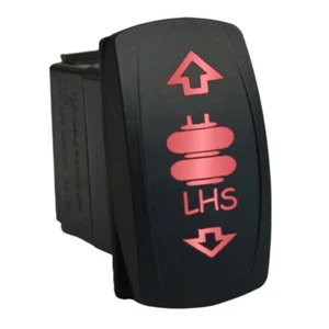 LHS 6C75RM Rocker Switch 12V Laser Momentary LED red 12V 20A - Imagen 1 de 1