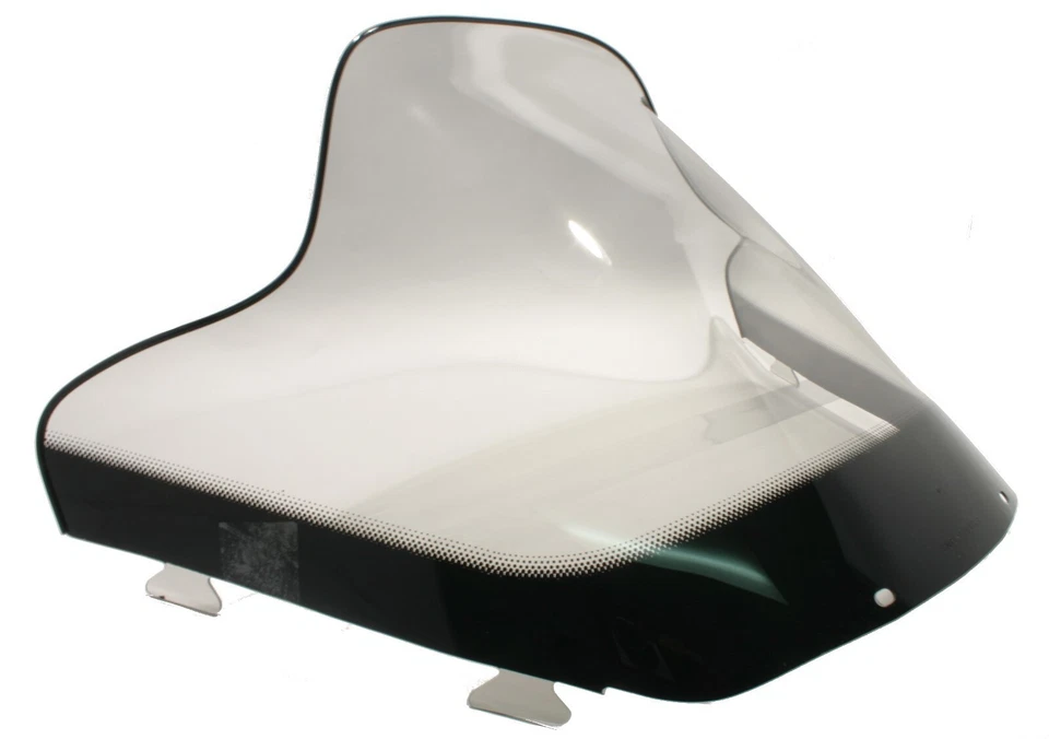 Yamaha Mountain Max 600, 1997-2001, 13" negro sobre parabrisas de humo  Foto 1 de 1