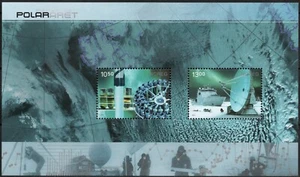 Noruega 2021 2007, NK 1639-40, BL 33 MNH, Int. Año Polar, MI BL 34, SC #1500. - Imagen 1 de 1