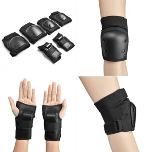 Adjustable Knee Elbow Pads Wrist Guard Set for Kids Skate Cycling Bike Safety - Picture 1 of 11