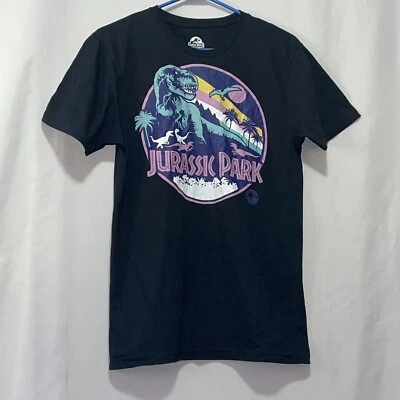 Jurassic Park t shirt black womens size small nwot e117 - Image 1 of 4