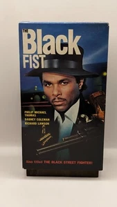 The Black Fist [VHS, 1991] Action Blacksploitation - RARE Dabney Coleman - Picture 1 of 3