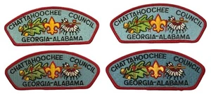 Chattahoochee Council GA Lot of 4 Mint CSP Patches (SA181) - Bild 1 von 2