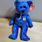 TY Beanie Baby - DECADE the Bear (Royal Blue Version) (8.5 inch)