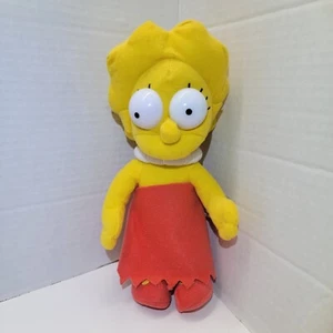 The Simpsons: 2014 Lisa Simpson Plush Doll 9" Toy Factory Matt Groening - Picture 1 of 10