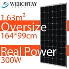 Real 300W Solar Panel 300 Watt Mono Module Caravan Roof Power Charging Battery