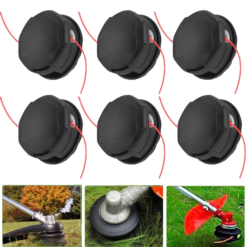 6X For Echo Speed Feed 400 SRM-225 SRM-230 SRM-2620 Echo Weed Eater Trimmer Head