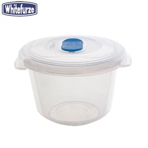 Whitefurze runder Gefrierschrank für Mikrowellenspeicher 0,35 l mit Deckel Küche Zuhause - Bild 1 von 3