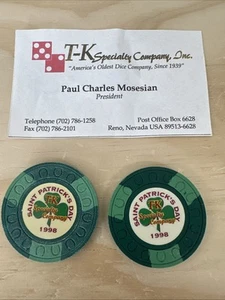 T-K specialty company Inc….. casino chips - Picture 1 of 1