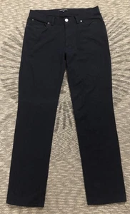 VINCE CAMUTO Herren Jeans Baumwolle Navy Crosshatch Größe 32x32 - Bild 1 von 10