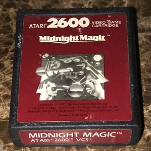Midnight Magic - Atari 2600, 1988 - Cartridge Only Video Game - Picture 1 of 3