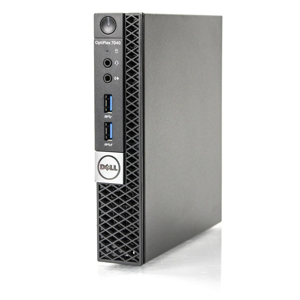 Dell Optiplex 3040 Micro Core I5-6500T QUAD 8Gb 128Gb SSD HDMI DP Win10 3040M - Immagine 1 di 1