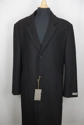 Canali 1934 Silver Label CURRENT Cashmere Blend Black Overcoat 40R BRAND NEW NWT - Image 1 of 4