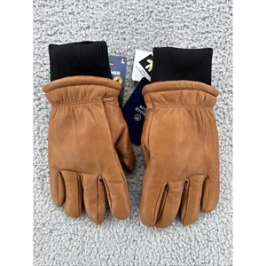 Wells Lamont Hydra Hyde Waterproof Cowhide Leather Gloves Men's Size Large NWT - Picture 1 of 6