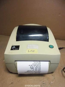 Zebra LP 2844 NETWORK LAN USB Thermal Label Printer Drucker - TESTED OK + PSU - Afbeelding 1 van 4