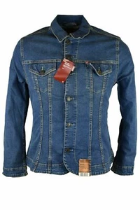 levis giubbotto giacca di jeans levi's donna denim trickers jacket vintage s m  - Picture 1 of 14