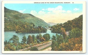 Postkarte Emerald Lake in den Green Mountains Vermont - Bild 1 von 2