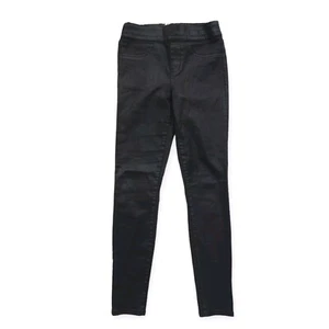 Madewell Skinny Skinny Damenjeans 26 Stretch schwarz gewachst Denim Leggings Pullover - Bild 1 von 10