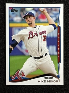 MIKE MINOR #316 2014 Topps Baseball QTY Atlanta Braves - Picture 1 of 2