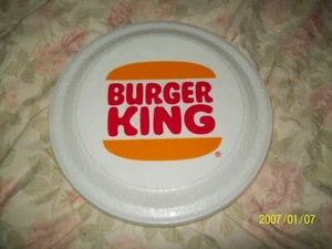 Vintage Burger King Promotional Frisbee White Whirley Ind. 1970s Warren PA. USA - Picture 1 of 6