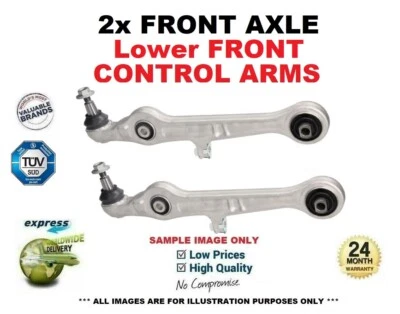 2x Front AXLE Lower Front Suspension ARMS for SEAT EXEO 2.0TDi 2008-on - Image 1 of 4