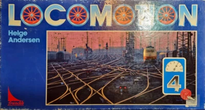Locomotion - franckh - 1987 - Eisenbahn-Kultspiel - 80er - Holz - Bild 1 von 4