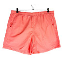 Columbia Mens Xl Shorts Pfg Pockets Hiking Active Swim Lining Neon Pink Orange