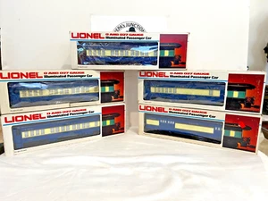 LIONEL 6-9536 -37-38-39-40 #4 BLUE COMET 5-CAR SET LK/N MIB - Picture 1 of 10