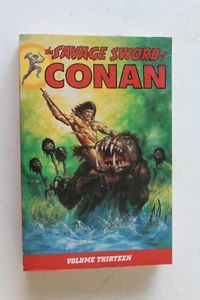 The Savage Sword of Conan Volume Thirteen USED TPB Dark Horse OOP - Picture 1 of 4