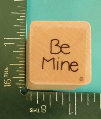 Sello de goma BE MINE Saying de Close to My Heart San Valentín Foto 1 de 2