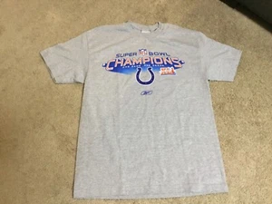 *NWT* VTG Indianapolis Colts T-Shirt Super Bowl XLI Champs Football Mens Large - Picture 1 of 5