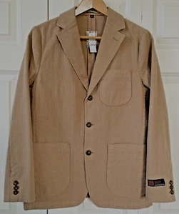 J CREW Kenmare NWT Sz 36 Unstructured ITALIAN Cotton Hopsack Jacket Blazer - Picture 1 of 20