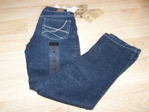 Girls Size 7 Regular Ruff Hewn Dark Denim Blue Jeans NWT New - Picture 1 of 2