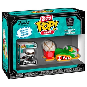 Bitty POP figure Ride Disney The Nightmare Before Christmas Jack Skellington wit - Foto 1 di 4