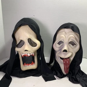 Máscara de grito de colección (lote) colmillo de vampiro esbelto cara de fantasma de sangre ~ Wassup ~ Pascua ilimitada - Imagen 1 de 13