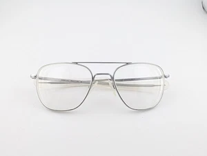 Randolph Brille nur Gestell, Aviator Matt Chrom, 55-20-140, Silber - Bild 1 von 16