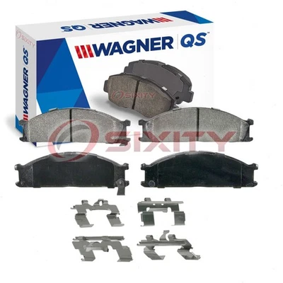 Juego de pastillas de freno de disco delanteras Wagner QS para Nissan Pathfinder 1987-1995 televisor de frenos Foto 1 de 4