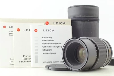 "Almost Unused" Leica 100mm f2.8 APO Macro Elmarit R E60 Rom Lens 11352 JAPAN - Image 1 of 4