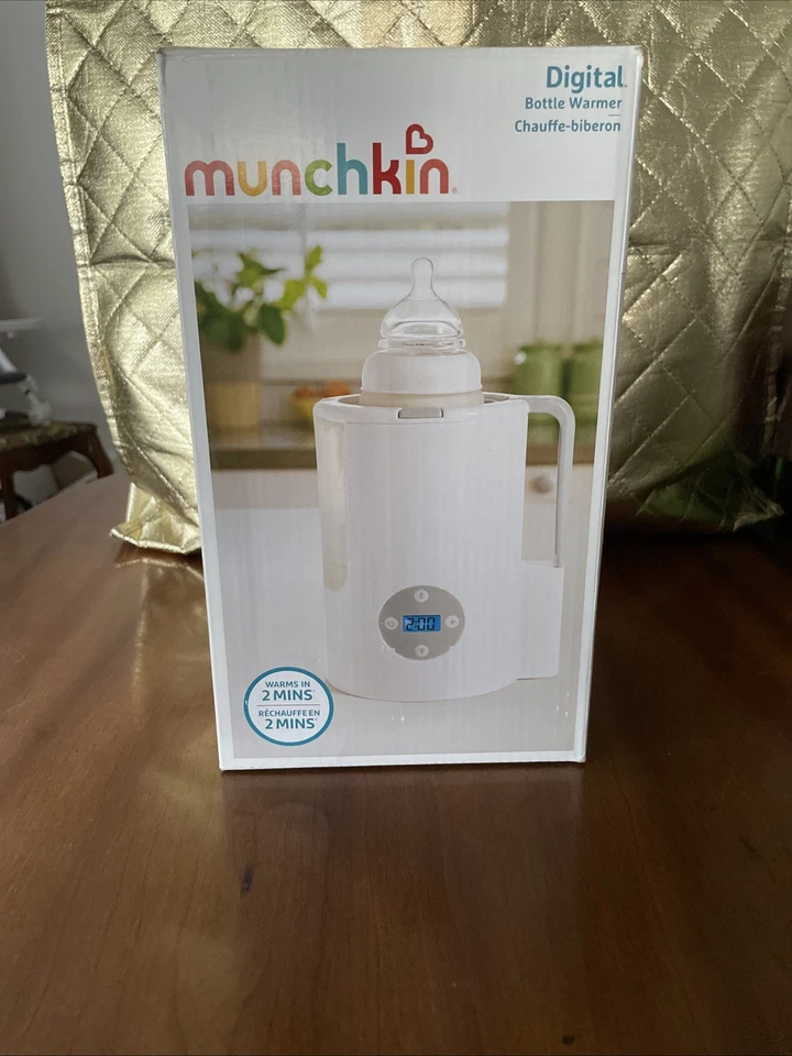 Botella digital Munchkin Warner Chauffe Biberon Foto 1 de 3