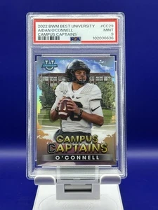 2022 Bowman BEST University #CC29 Aidan O’Connell Campus Captins PSA 9 - Bild 1 von 3