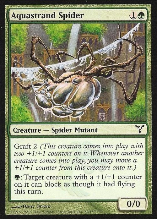 Aquastrand Spider -Foil Medium Play MTG Dissension - Image 1 of 1