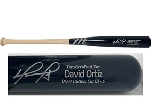 David Ortiz Signed Marucci D034 Game Model Bat Red Sox Autograph HOF MLB Holo - Picture 1 of 12
