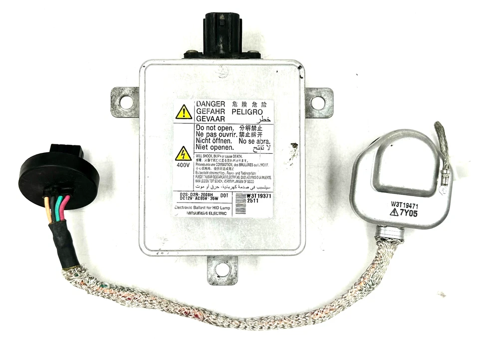 Soquete de lâmpada de lastro e ignição para farol de xenônio Acura MDX HID 10-13 fabricante de equipamento original - Imagem 1 de 4