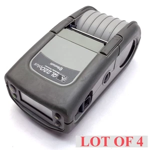 Zebra QL220 Plus Bluetooth Thermal Printer Wireless Mobile w/Battery Lot 4 - Picture 1 of 9
