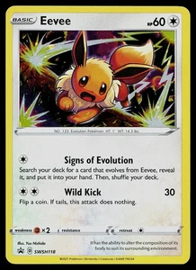 Pokemon SWSH: Sword & Shield Promo Cards SWSH118 Eevee - Picture 1 of 2