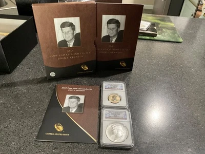 2015 P REV. PROOF Presidential  John F. Kennedy COIN & CHRONICLES set NGC PF69 - Image 1 of 4