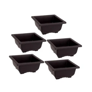5x Flower Pots Planting Gardening Planters for Indoor Outdoor Patio Balcony - Picture 1 of 28
