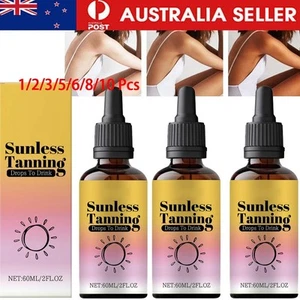 60ml Sunless Tanning Drops To Drink, Drinkable Sunless Tanning Drops, Oral Drink - Picture 1 of 20