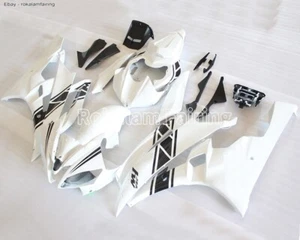 For Yamaha YZF R6 2006 2007 YZFR6 YZF-R6 06 07 White Sportbike Fairing Kit - Bild 1 von 1